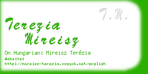 terezia mireisz business card