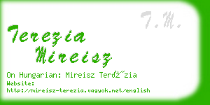 terezia mireisz business card